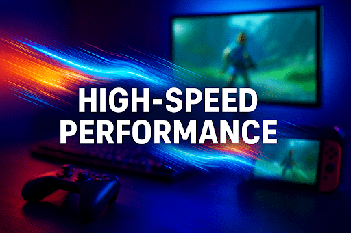 High-speed performance on Yuzu Emulator for fast Nintendo Switch gaming