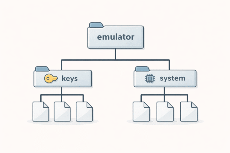 Yuzu emulator keys and system folder structure