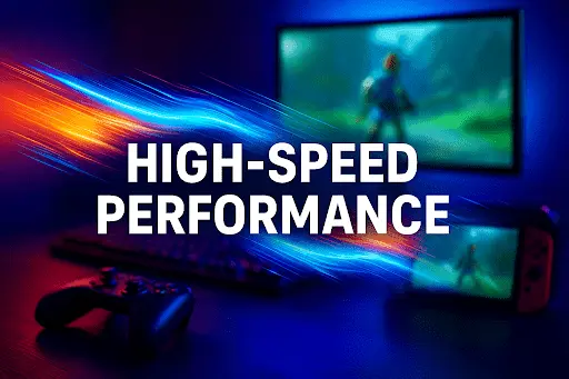 High-speed performance on Yuzu Emulator for fast Nintendo Switch gaming