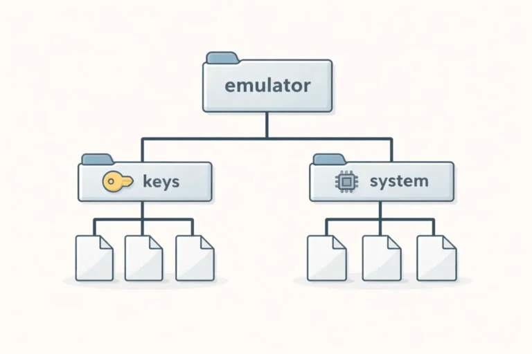 Yuzu emulator keys and system folder structure